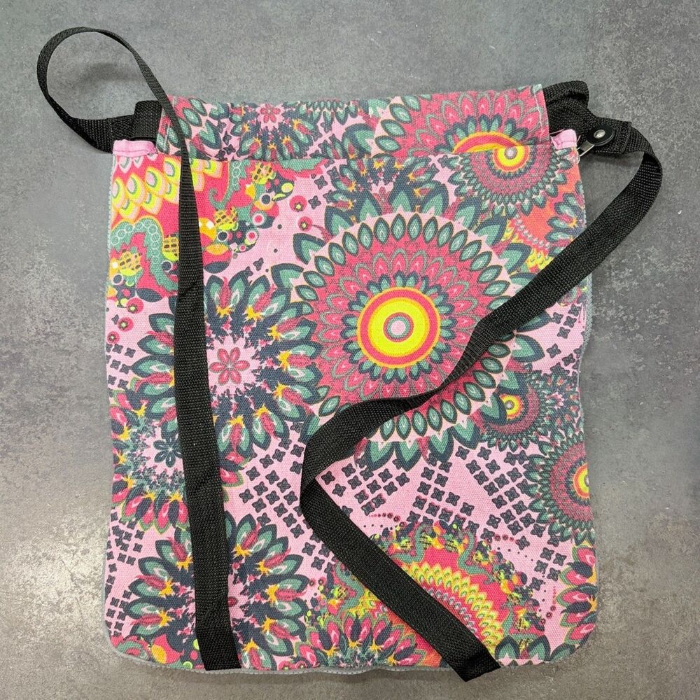 Mandala Expandable Backpack Convertible Drawstring Bag - Picture 2 of 5